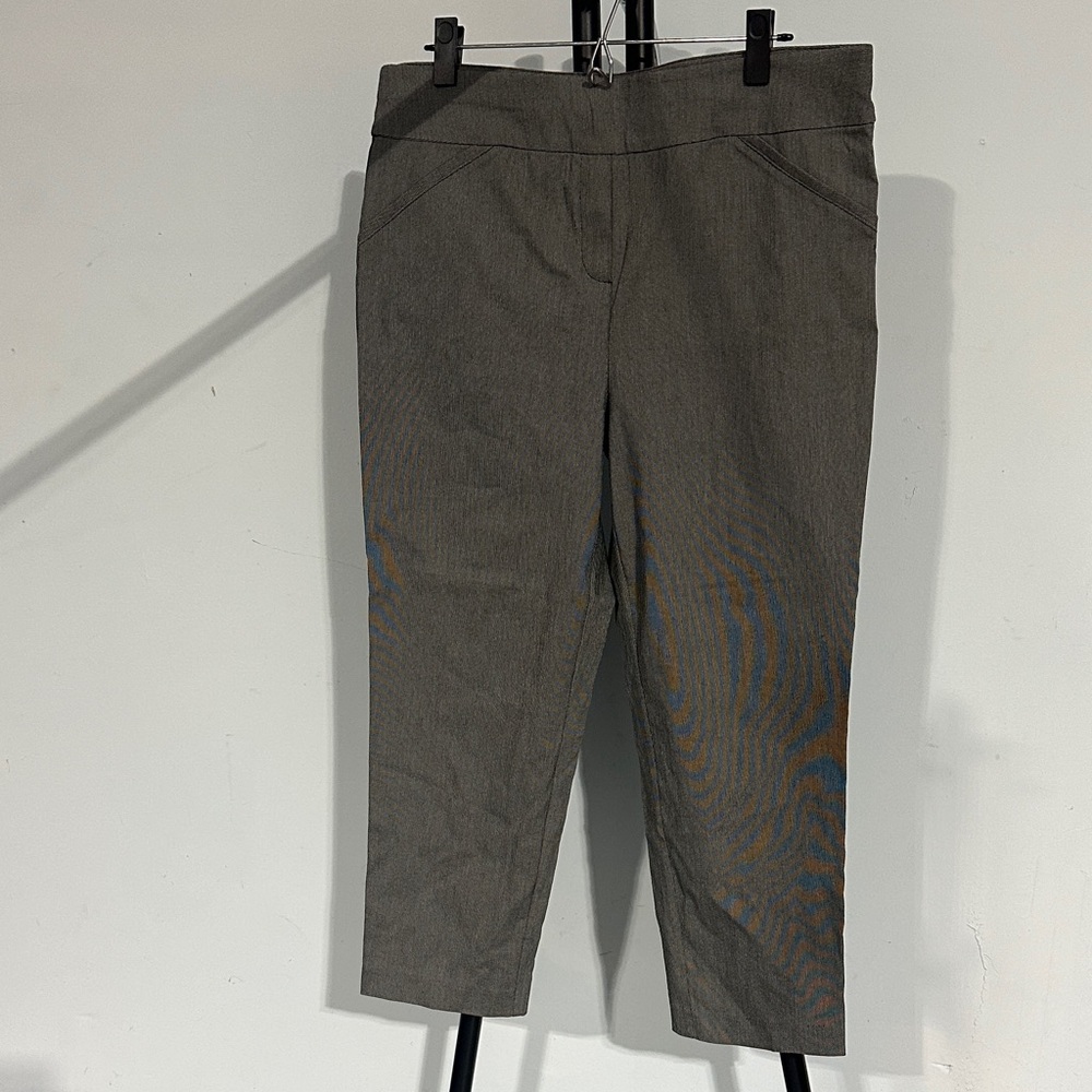 Gray Petite 14 Pants